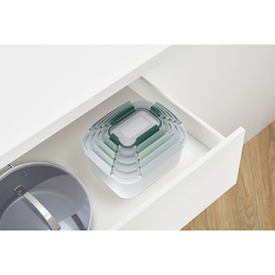 Набор контейнеров nest lock, зеленый, 5 шт.
