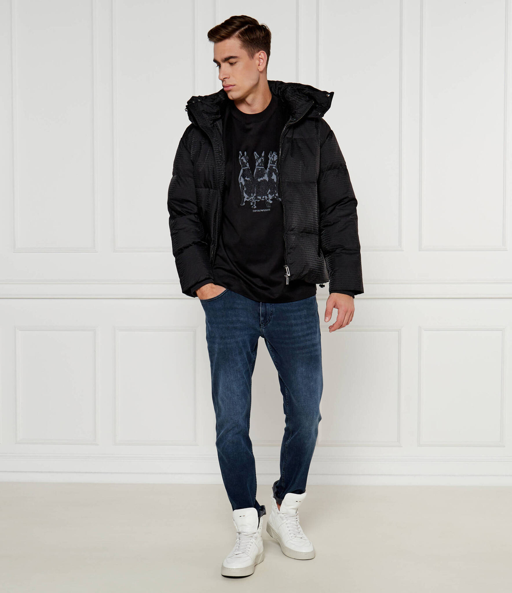 Пуховая куртка Emporio Armani - черный(6D1BC3 1NNXZ)