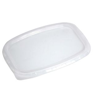 Крышка контейнера Upax-Unity полупрозрачная 138*102 мм (500 мл) 50 шт/уп 1 000 уп/кор