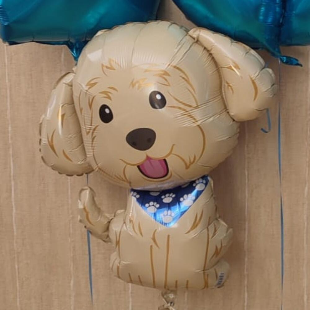 Фольгированный шар-фигура «Весёлый щенок», 71 см