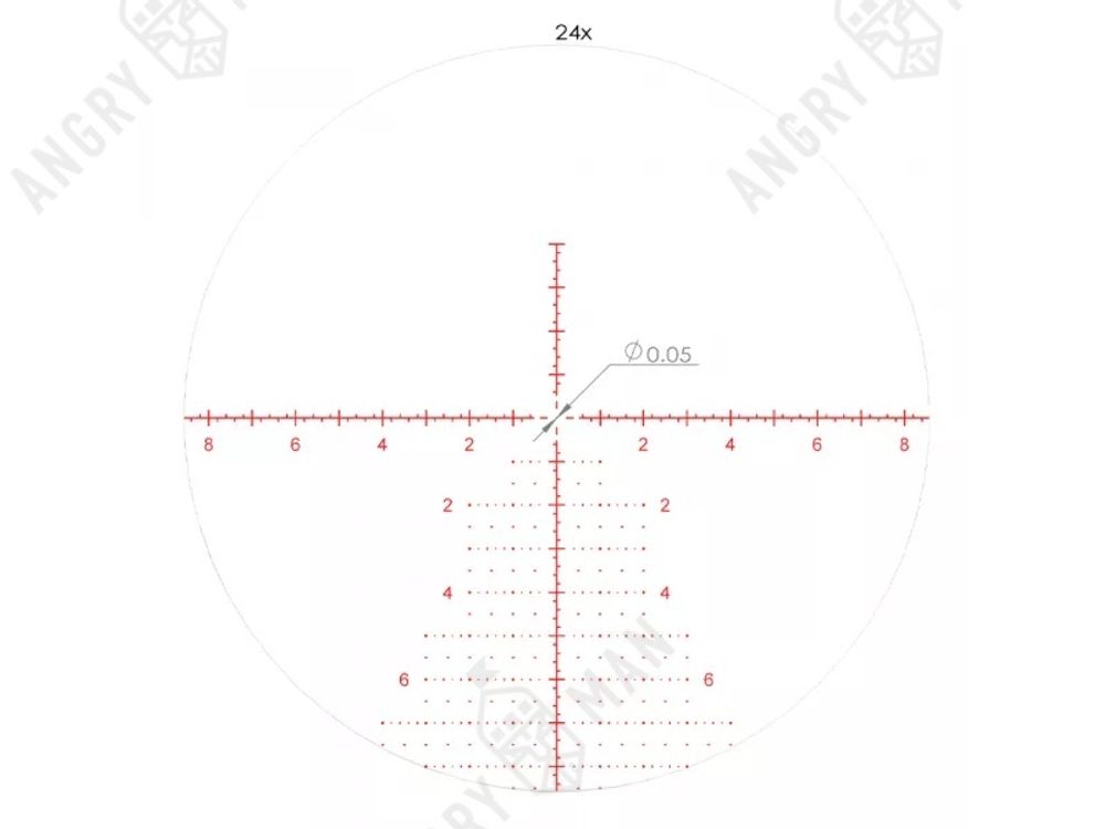 Оптический прицел LRS 4-24x56 FFP, 34 mm, с подсветкой Artelv