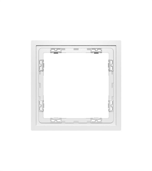 Рамка пластиковая VOLTUM S70 на 1 пост, (белый матовый)