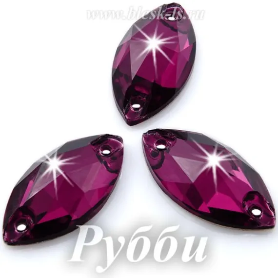 Пришивная лодочка Dongzhou с 2 отверстиями, Рубби