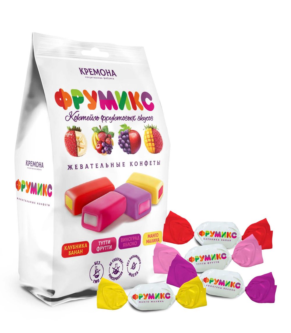 Жевательная конфета "ФРУМИКС" ассорти 150гр