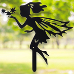 Декорация садовая "Звёздный ангел" 31*21см, металл