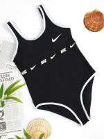 купальник слитный спортивный для бассейна утягивающий