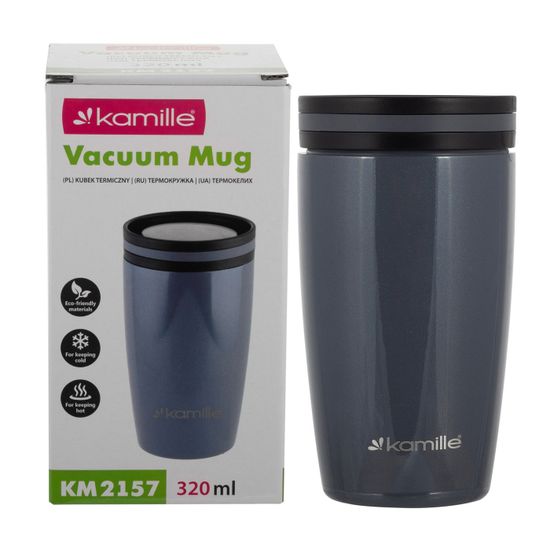 Термокружка 320 мл. из нержавеющей стали Kamille KM 2157