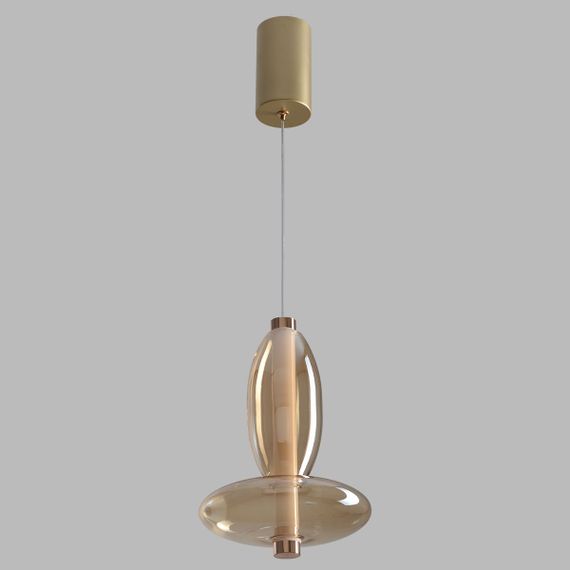 Подвесной светодиодный светильник Crystal Lux Quasar SP7W Led Amber