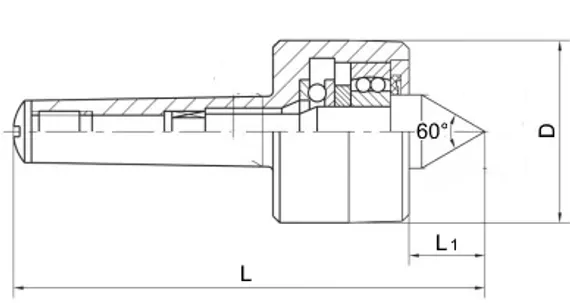 Центр вращающийся OCM КМ5 усиленный