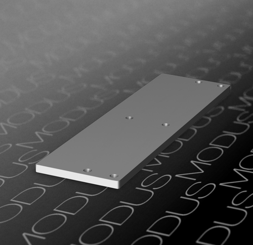 Профиль для полок боковой РК03 латунь 500 мм