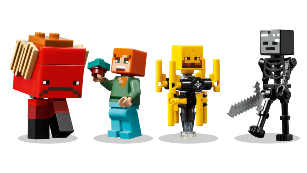 Конструктор LEGO Minecraft 21266 Битва за Нижнюю лаву