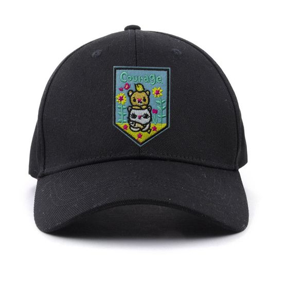 Нашивка термоаппликация на одежду и на рюкзак. Courage