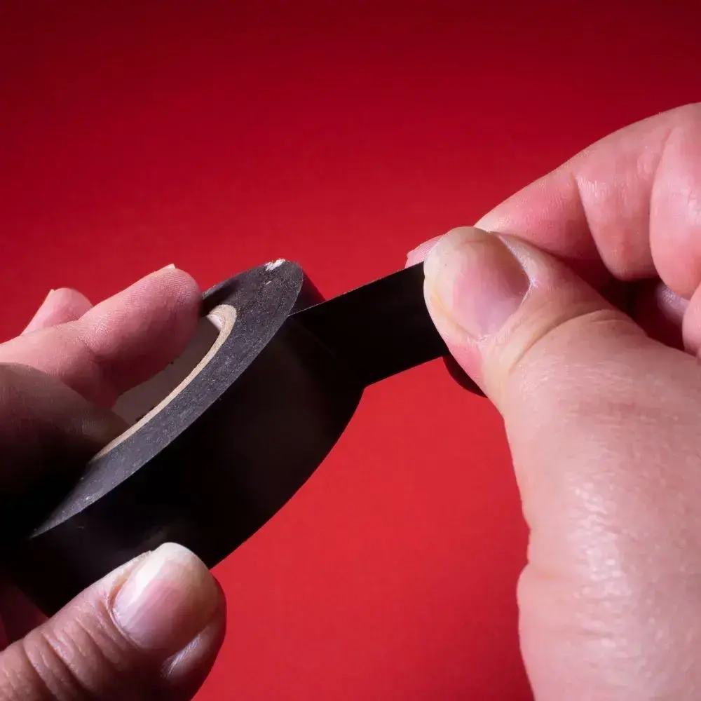 Изолента, набор электроизоляционных клейких лент из 5 цветов, 15мм*10 метров