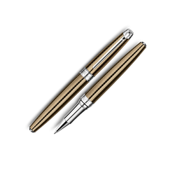 Роллер Carandache Leman CAVIAR SP латунь лак посеребрение с родиевым напылением (4779.497)