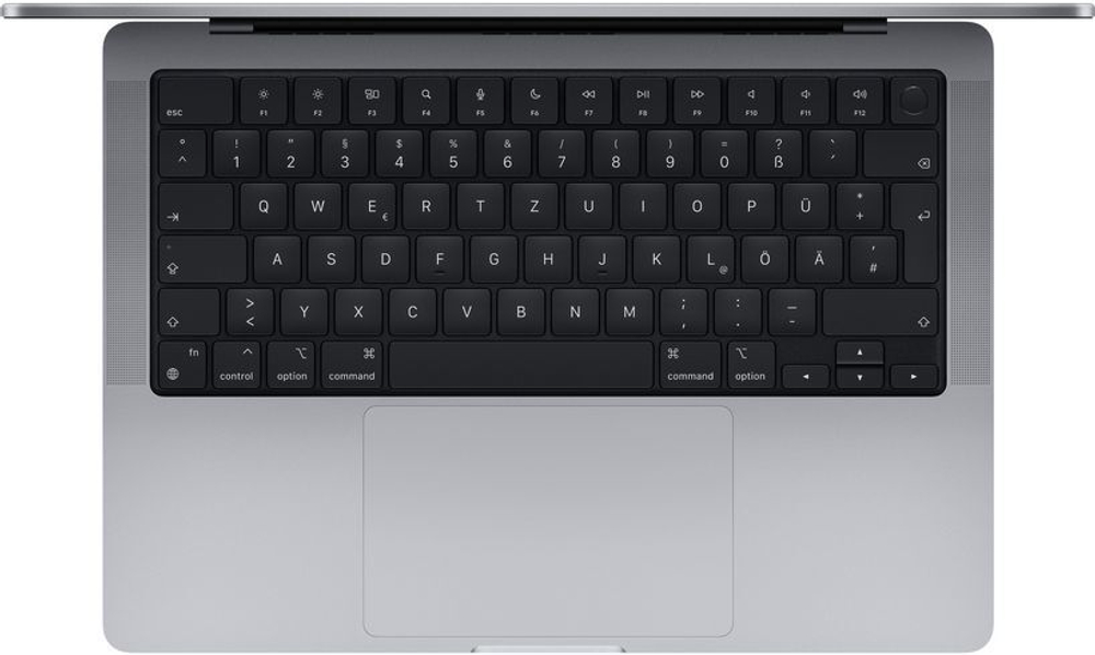 Ноутбук Apple MacBook Pro 14 M1 Pro 2021 MKGQ3B/A Apple M1 Pro 10-core 16Gb SSD 1Tb 16-core Graphics 14,2 (3024x1964) Cam 69,6Вт*ч MacOS Space Grey Серый