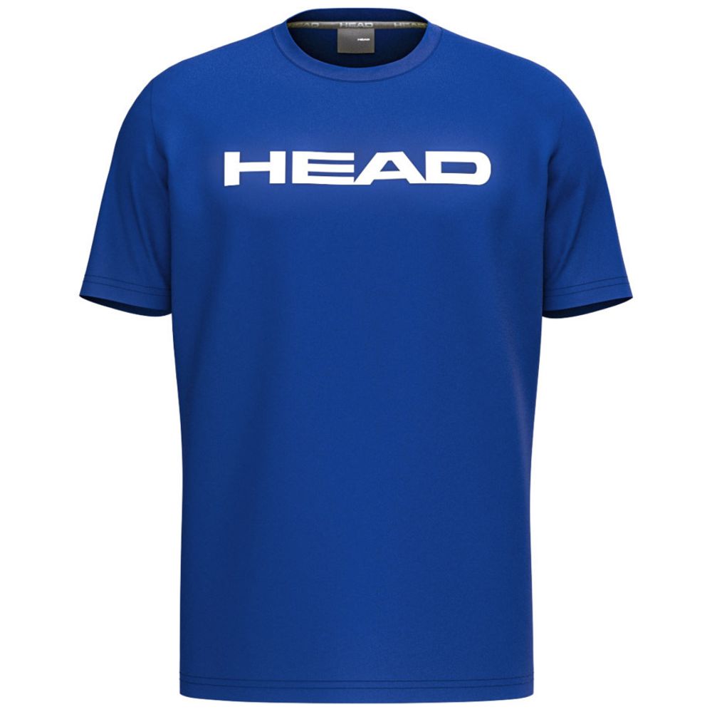 Футболка мужская HEAD Club Original T-Shirt M 811855-Ro-L, р.L, хлопок,полиэстер,эластан, синий