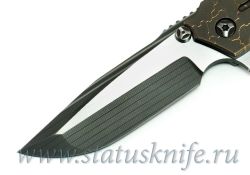 Нож Peter Rassenti Snafu Integral with Tuxedo Damascusфотография - 2