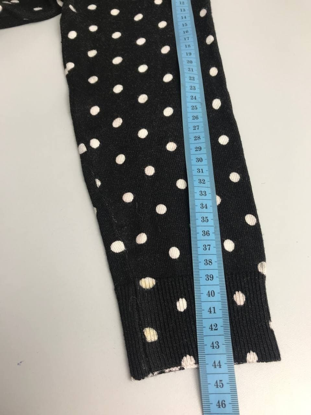 Кофта Zarina на пуговицах в горох 42 размер