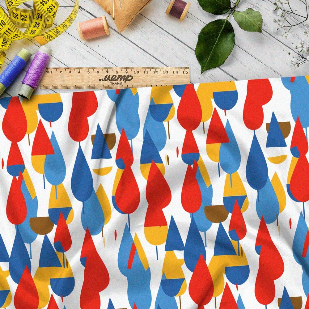 Ткань Ниагара Софт осенний бриз