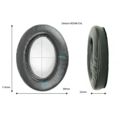 Dekoni Audio Choice Leather for Sennheiser HD598