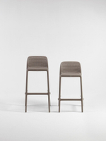 Стул пластиковый барный Nardi Lido, тортора