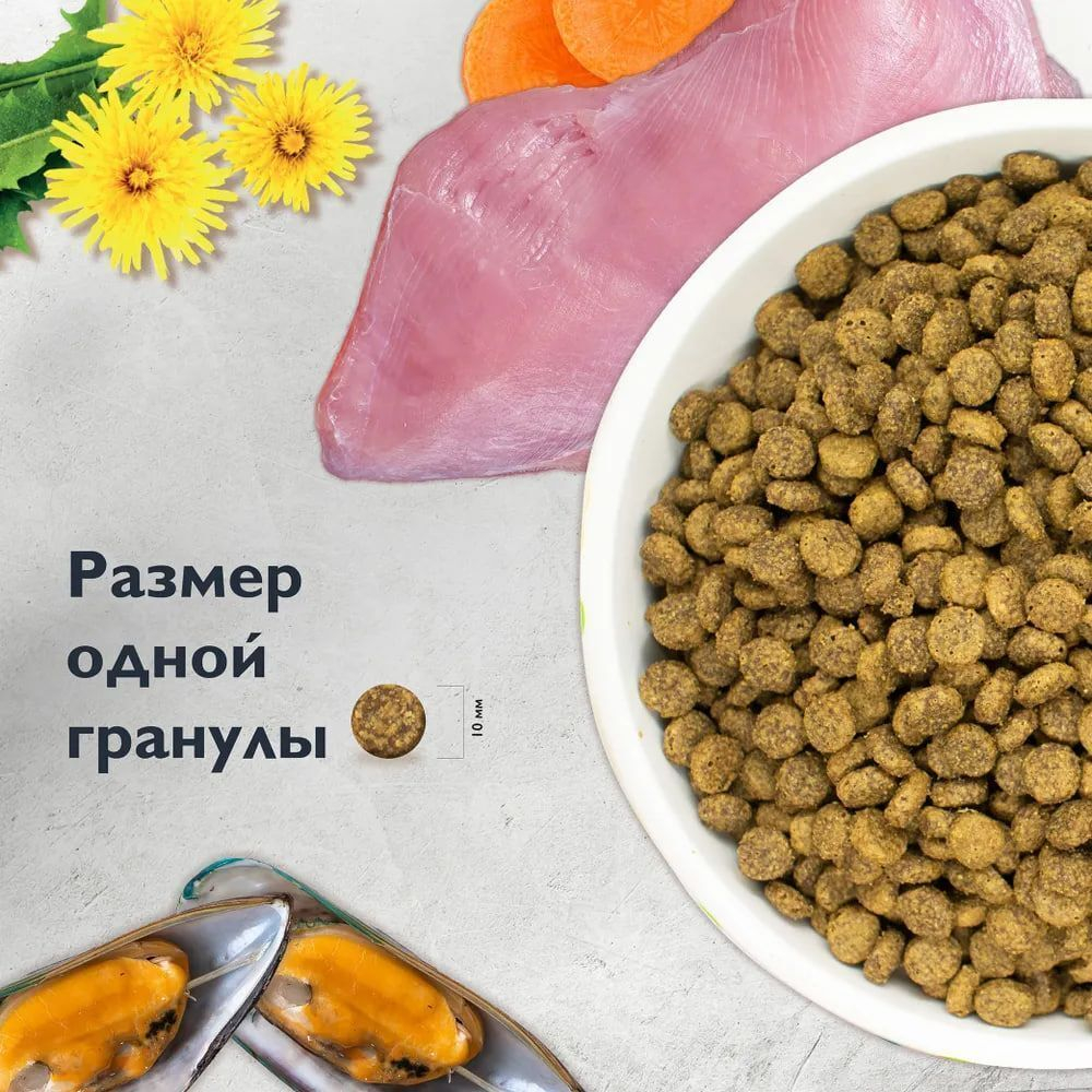 Сухой корм для взрослых привередливых кошек с уткой и индейкой Cat Adult Delicious Taste BRIT CARE 1,5кг
