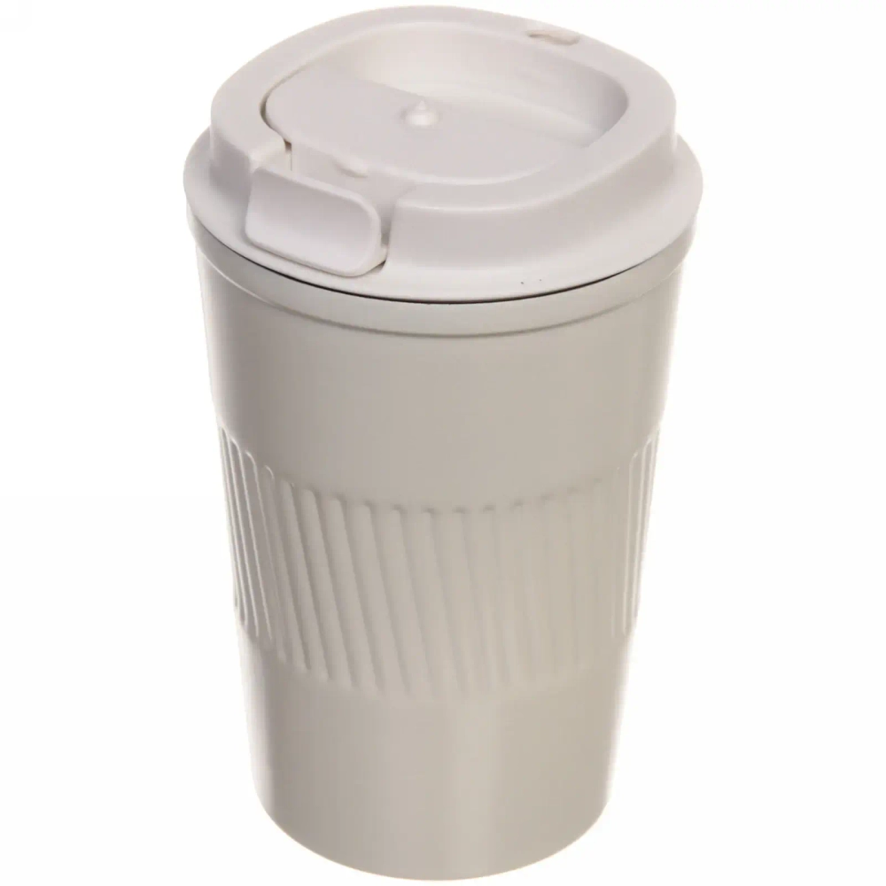 Термокружка 350мл «TEPLO» молочная