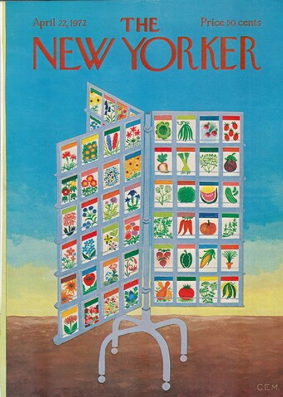 Журнал The New Yorker 22-04-1972, обложка