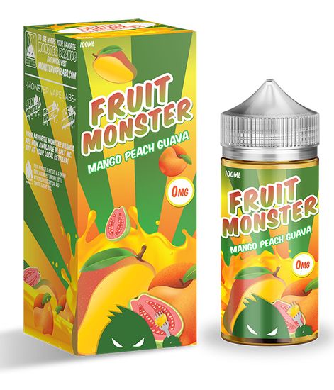 Жидкость Fruit Monster (100 мл, 3 мг) Mango Peach Guava