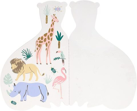 Скетчбук для рисования с наклейками "Гепард"