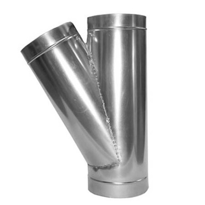 Тройник оцинкованный 45° d=250