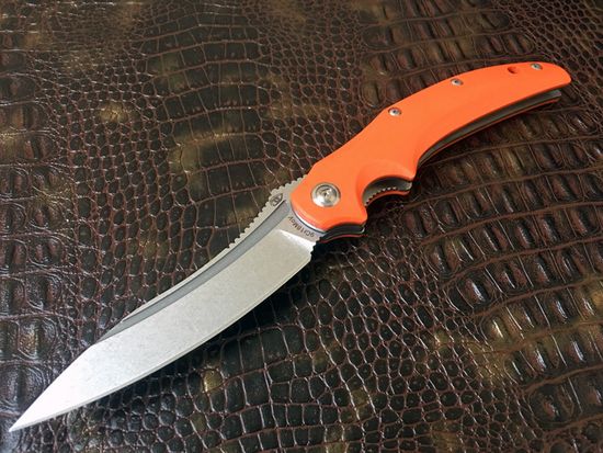 Складной нож Reptilian Рефлекс-2 c клинком из стали 9Cr18MoV, рукоять G10