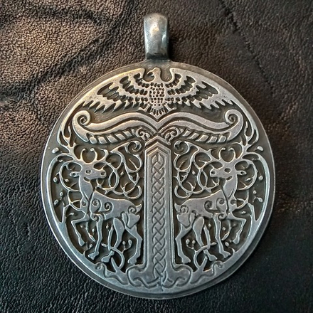 Подвеска. Ирминсуль" (Мировое Древо)