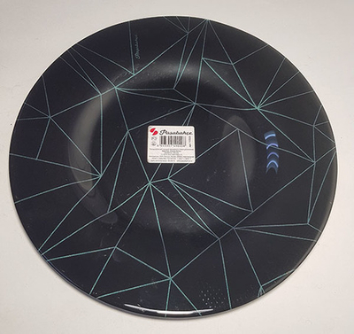 Тарелка "Линеа Блэк" D 260мм.