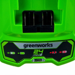 Зарядное устройство Greenworks G24C, для аккумуляторов 24В, Li-Ion (быстрое)