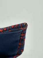 Галстук синий с якорями Hermes