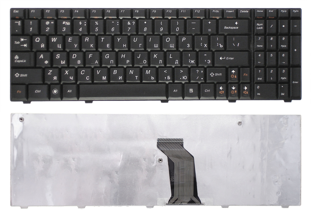 Клавиатура для ноутбука Lenovo G560 G565 черная