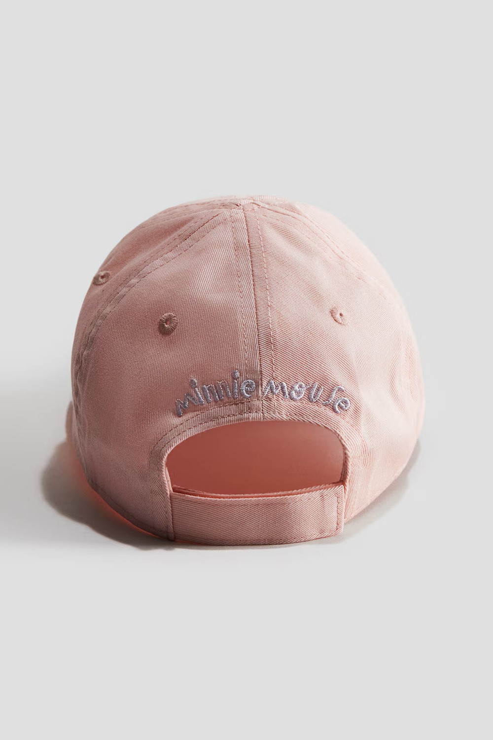 H&M Кепка с вышивкой, светло-розовый