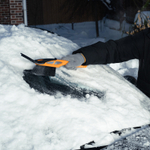 Щетка-сметка для снега со скребком, 530 мм Sparta