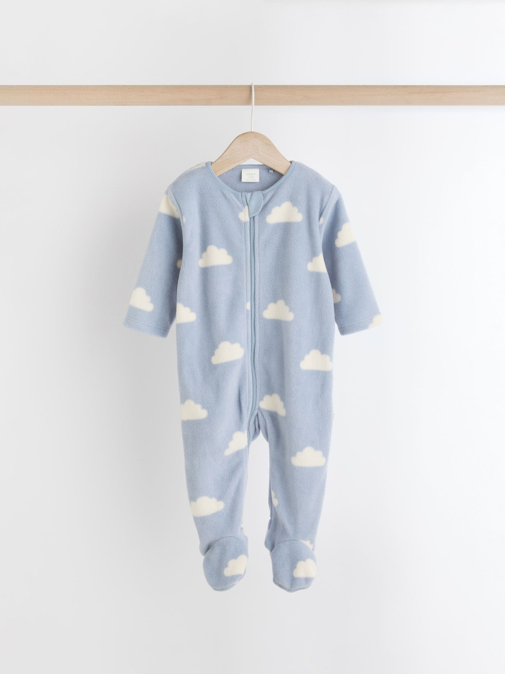 Комбинезон флисовый для малышей Next K79-530, 2 шт., Голубой, Синий