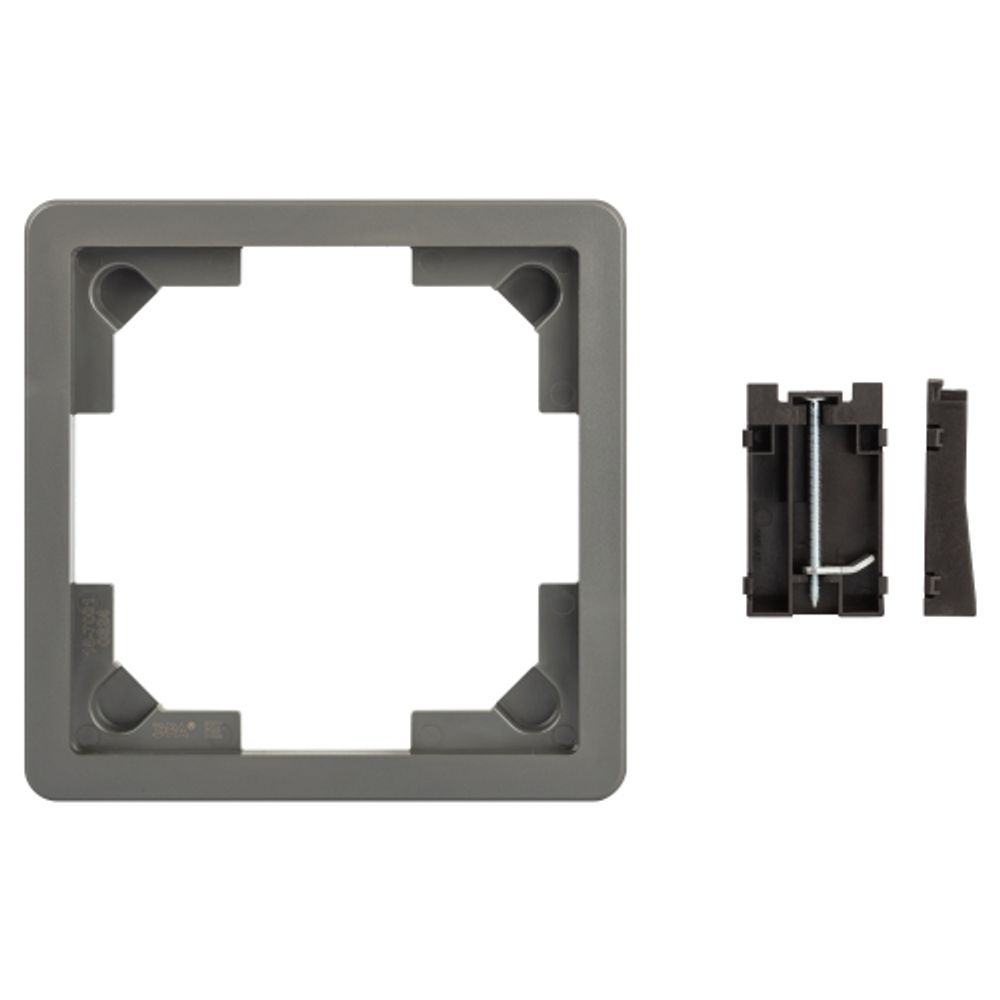 Люк ЭРА ОФИС 18-7001-03 Комплект для установки люка IP66 в фальш-пол рамка и монтаж. лапки серый