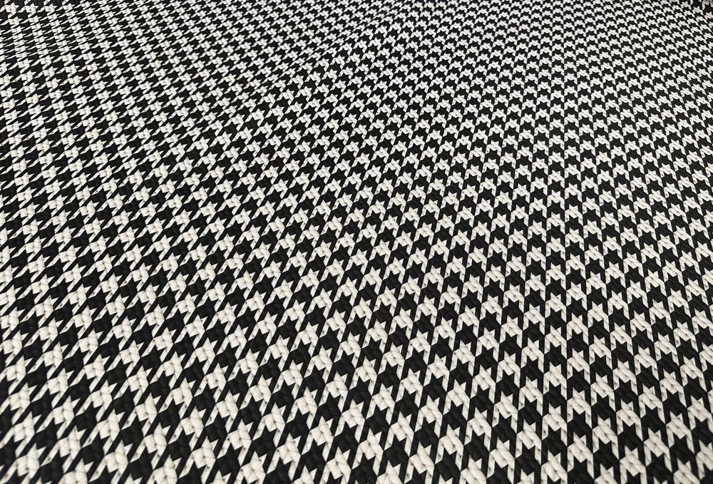 Велюр Принт гусиная лапка