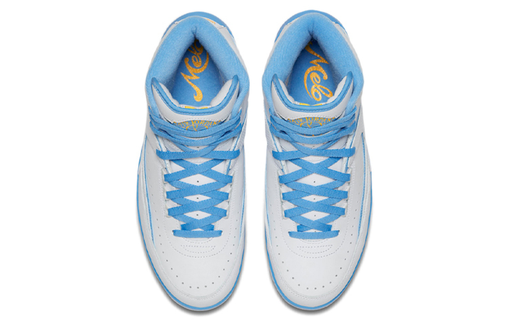 Кроссовки Jordan Air Jordan 2 Melo White Varsity Maize University Blue