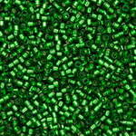 Японский бисер TOHO Treasure (№27B), с внутренним серебрением, прозрачный