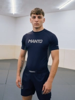 Рашгард MANTO LOGO DUAL - синий