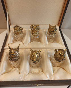 Стопки-перевертыши "Звери" №11, в наборе 6 шт.