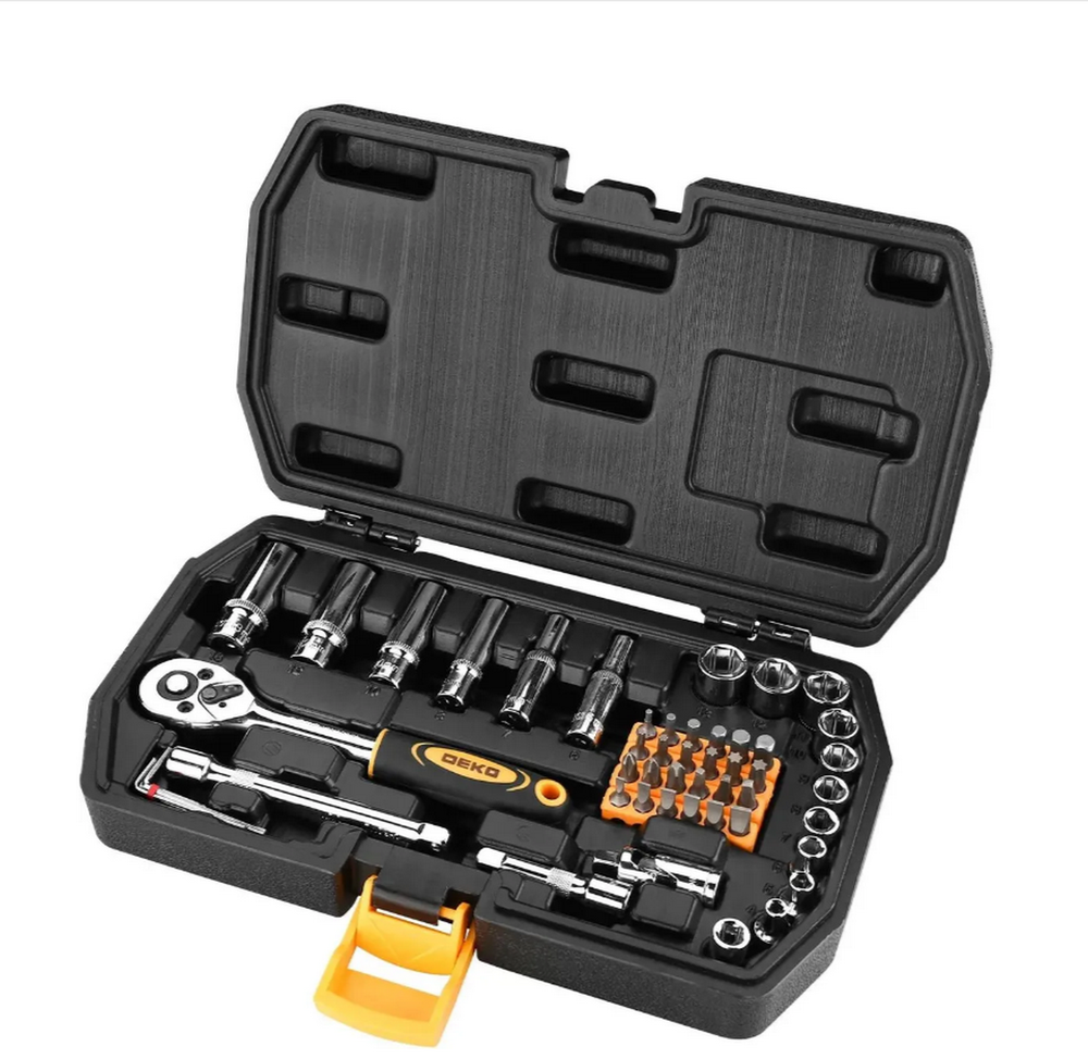 Набор инструмента DEKO DKMT49 в чемодане (49 предметов)