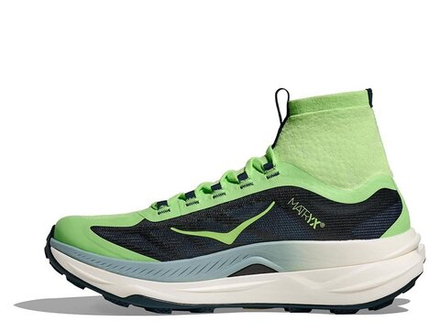 Кроссовки для бега мужские Hoka Tecton X 3 Зеленo-Черные