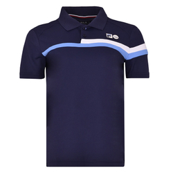 Футболка для мальчика теннисная Fila Polo Louie Boys - небесный