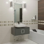 Тумба с раковиной LA FENICE Cubo Grigio 90 серая, столешница черная/ручка белая